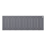 Радиатор биметаллический Royal Thermo PianoForte 300 (14 секций) Silver Satin 2