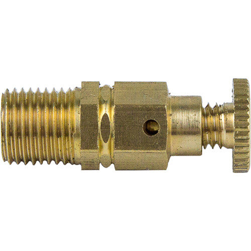 Воздухоотводчик ручной латунный Aquasfera 5006 DN 15 PN 10 резьба - M10x1, с маховиком, резьбовой НР, 5006-01