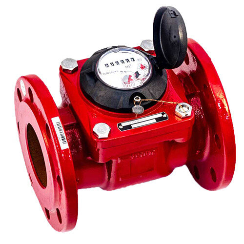 Счетчик для горячей воды Тепловодомер ВСГН-100 турбинный фланцевый