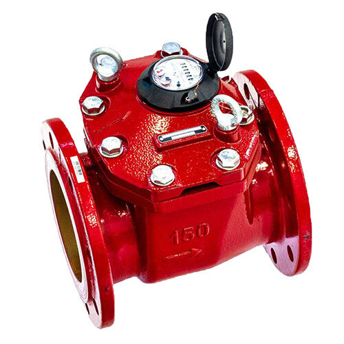 Счетчик для горячей воды Тепловодомер ВСГН-150 турбинный фланцевый