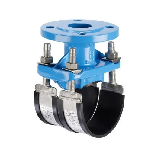 Врезной хомут HAWLE 3510 DN 450-80 PN 16 универсальный фланцевый
