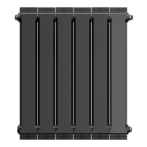 Радиатор биметаллический Royal Thermo PianoForte 500 (6 cекций) Noir Sable 3