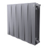 Радиатор биметаллический Royal Thermo PianoForte 500 (10 cекций) Silver Satin 1
