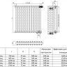 Дизайн-радиатор Royal Thermo SHIFT R22 VC2030 - 42 секц. RAL9016 5
