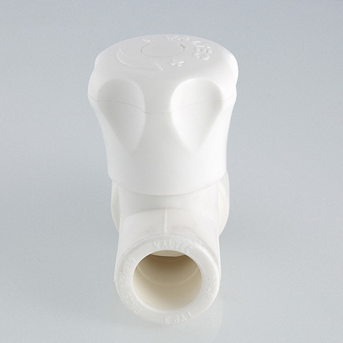 Клапан регулирующий VALTEC VTp.717.V НР 3/4" DN 25x20 PN 25 полусгон с накидной гайкой полипропиленовый 7