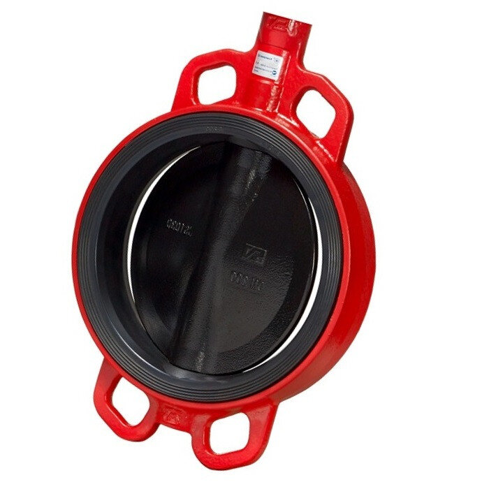 Затвор Гранвэл ЗПВЛ Ду 40 Ру 16 FLN(w)-5-040-MN-Е дисковый поворотный межфланцевый с рукояткой