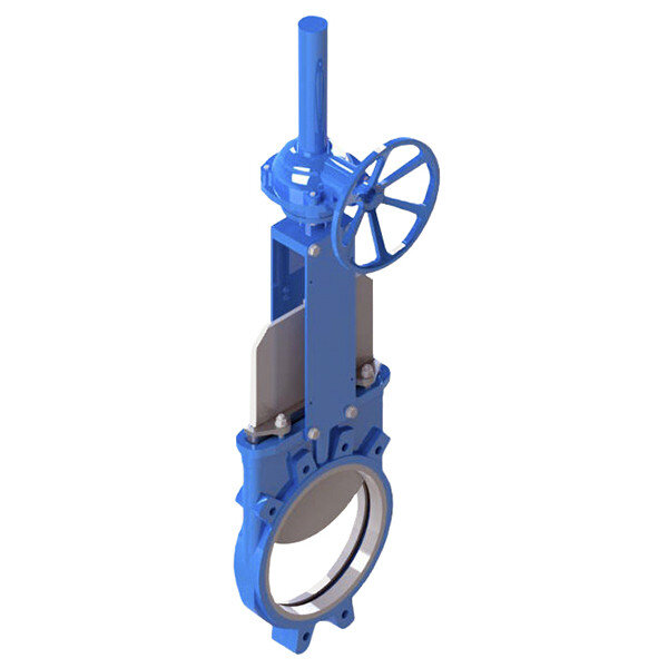 Задвижка шиберная VGA S72.11 DN 700 PN 10 с невыдвижным шпинделем с редуктором