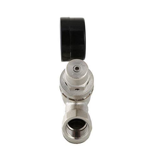 Клапан подпиточный VALTEC VT.515.N.05 DN 3/4'' 20 PN 16 с фильтром и манометром, латунный с никелевым покрытием 3