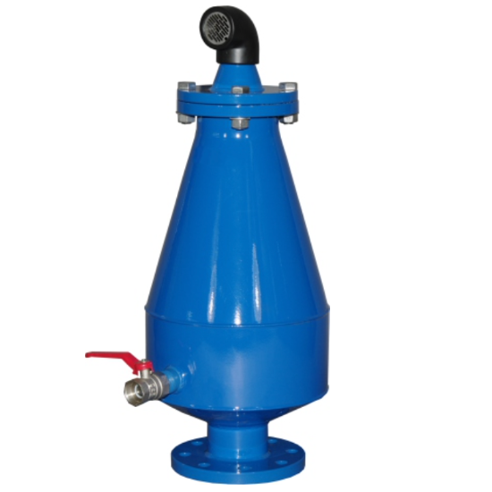 Воздушный вантуз Jafar 7020 DN 200 PN 10 двухступенчатый канализационный