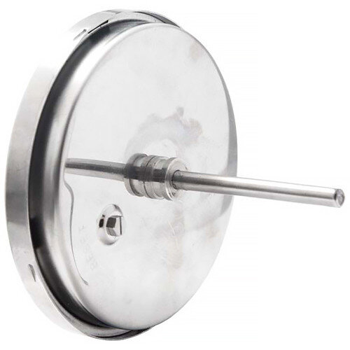 Термометр РОСМА БТ-51.211-64 Дкорп=100мм 10 МПа кл. 1,5 G1/2" Tраб = 0...+60°C биметаллический осевой 00000002587