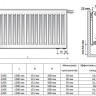 Радиатор панельный Royal Thermo VENTIL COMPACT VC33-500-1200 Silver Satin 2