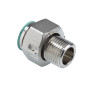 Латунный полусгон VALTEC 1/2" с накидной гайкой VTr.611.N.0004 1