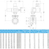 Задвижка VAG EKOPlus DN 250 PN 16 фланцевая клиновая чугунная с электроприводом AUMA SA 14.2 с обрезиненным клином 2