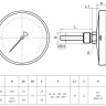 Термометр РОСМА БТ-51.220-46 Дкорп=100мм 10 МПа кл. 1,5 G1/2" Tраб = 0...+160°C биметаллический коррозионностойкий осевой 00000002696 2