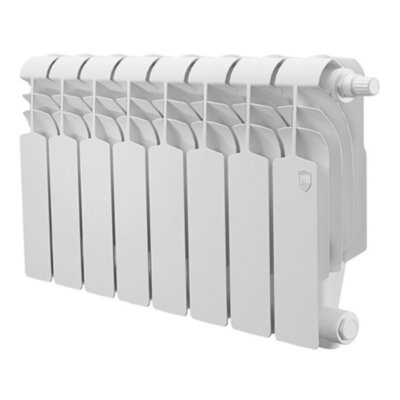 Радиатор биметаллический Royal Thermo Vittoria Super 300 VDR (8 секций) Bianco Traffico