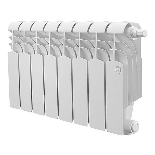 Радиатор биметаллический Royal Thermo Vittoria Super 300 VDR (8 секций) Bianco Traffico