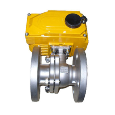 Кран шаровой ABRA BV-41 EASTRN DN 40 PN 40 с электроприводом нержавеющая сталь