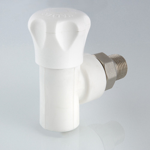 Клапан регулирующий VALTEC VTp.718.V НР 3/4" DN 25x20 PN 25 полусгон с накидной гайкой полипропиленовый 8