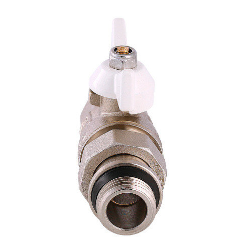 Кран шаровой VALTEC BASE 3/4" Ду20 Ру40 с полусгоном и дополнительным уплотнением VT.227.NRW.05