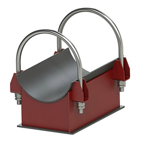 Опора 5-76-100 МН 4011-62 хомутовая скользящая