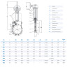 Задвижка DENDOR K21GV DN 1000 PN 2 шиберная межфланцевая 2