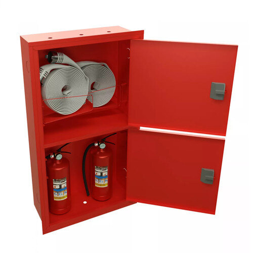 Шкаф пожарный Балтика-01 ШПК-320-12 ВЗК прямой