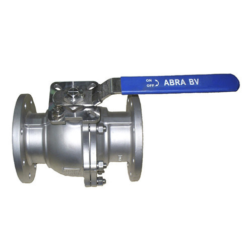 Кран шаровой ABRA BV-41 DN 150 PN 16 с рукояткой нержавеющая сталь 1