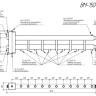 Коллектор распределительный GIDRUSS BM-150-6D 6-ти контурный НР 1 1/2"x1" Ду 40 Ру 6 балансировочный 2