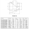 Переходник VALTEC VTp.706 ВР 1 1/4" DN 40x32 PN 25 под ключ полипропиленовый комбинированный 2