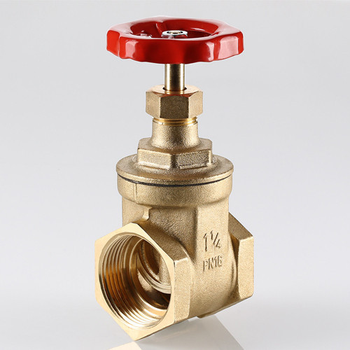 Задвижка клиновая VALTEC VT.012RG ВР 1 1/2" DN 40 PN 16 латунная 4