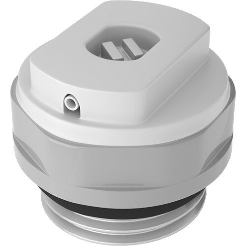 Воздухоотводчик ручной латунный Aquasfera 5008 DN 20 PN 10 резьба - 3/4'', покрытие - никель, под отвертку, резьбовой НР, 5008-02