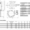 Задвижка AVK 55/30 DN 600 PN 10 клиновая фланцевая с байпасом 2