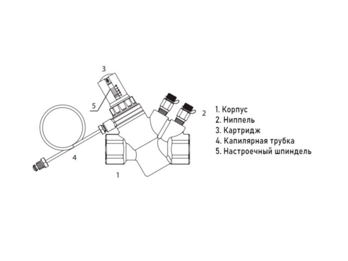 Балансировочный клапан ADL Гранбаланс КБА20 DN 50 PN 25