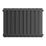 Радиатор биметаллический Royal Thermo PianoForte 500 (10 cекций) Noir Sable 3