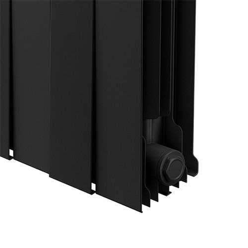 Радиатор биметаллический Royal Thermo PianoForte 500 (10 cекций) Noir Sable 6