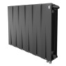 Радиатор биметаллический Royal Thermo PianoForte 500 VD (12 секций) Noir Sable 1