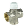 Клапан регулирующий VALFEX VF.MR03.N.100 ВР 1" DN 25 PN 10 смесительный трёхходовой 1