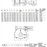 Затвор дисковый чугунный Benarmo 2110RA DN 1000 PN 10/16 поворотный фланцевый с редуктором под электропривод 2