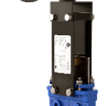 Задвижка шиберная VALSTOK VA-013-01-R(N)-NBR Ду 600 Ру 4 чугунная межфланцевая односторонняя c редуктором с невыдвижным штоком 1