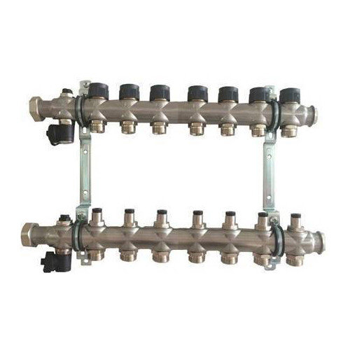 Коллекторная группа Oventrop Multidis SF 7 с вентильными вставками