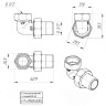 Латунный сгон VALTEC 1/2" угловой 90 разъемный VTr.098.N.0004 4