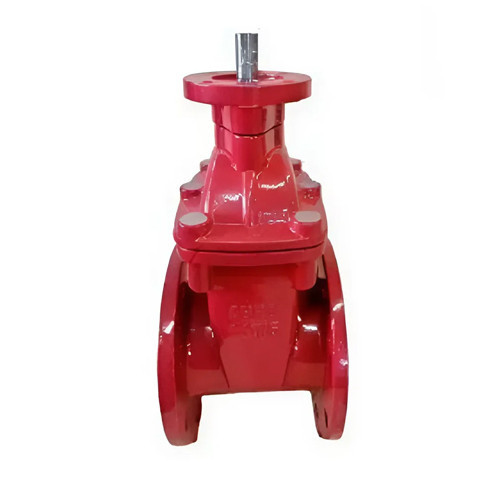 Задвижка клиновая ABRA A40-BS DN 150 PN 10/16 чугунная фланцевая с голым штоком 2