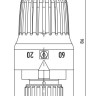Головка термостатическая VALTEC VT.3011.0.0 М30х1,5 с выносным погружным датчиком температуры 2