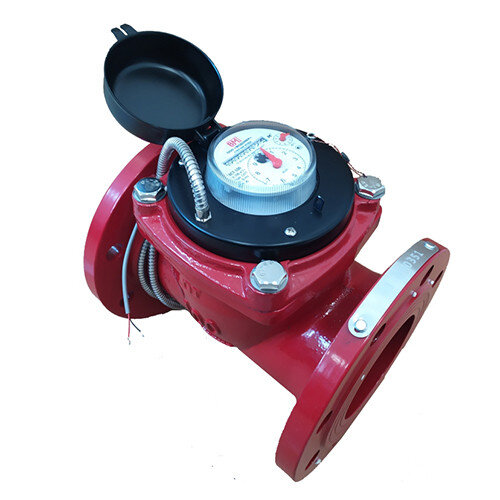 Счетчик для горячей воды Водомер ТВСТ-01-250 турбинный фланцевый с импульсным выходом