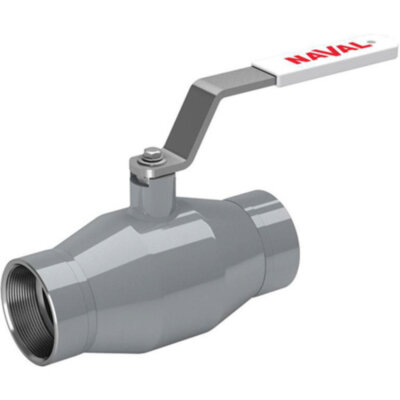 Кран шаровой NAVAL 286159 DN 50 PN 40 нержавеющий стандартнопроходный резьбовой (Вн)