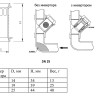 Инвертор VALTEC VT.116 DN 25 PN 16 для косых фильтров нержавеющая сталь 2