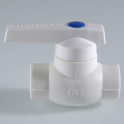 Кран шаровый VALTEC VTp.743 DN 20 PN 25 полипропиленовый