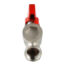 Кран шаровой VALTEC 1/2" Ду15 Ру40 с цельным корпусом VT.290.N.04 2