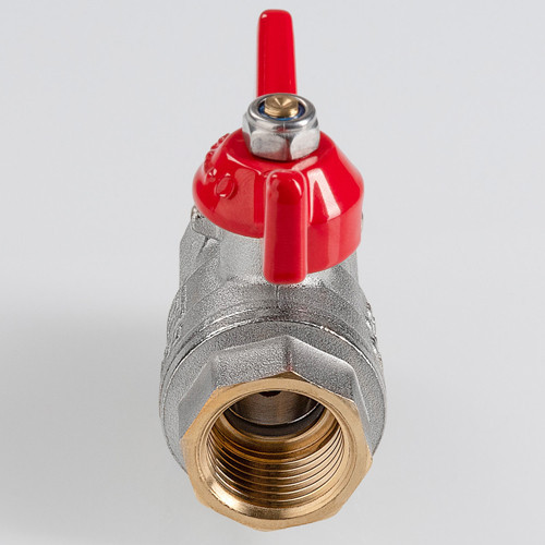Кран шаровый VALTEC VT.417 ГОСТ Р 59553-2021 ВР 1" DN 25 PN 40 никелированный латунный 3