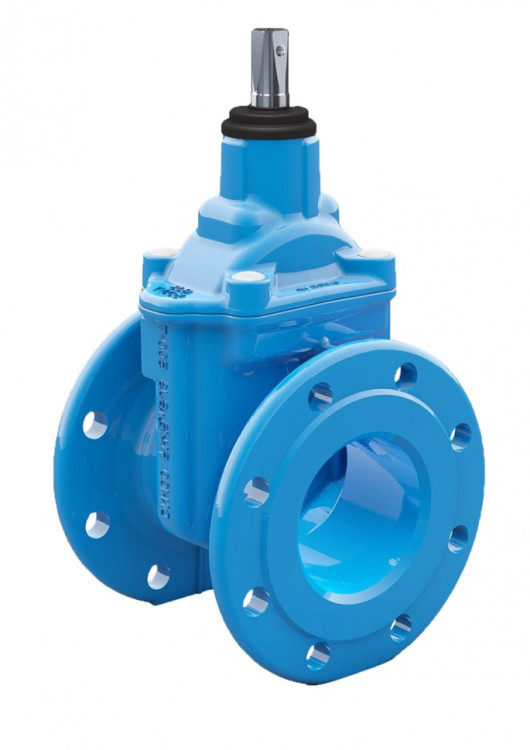 Задвижка (Talis) Belgicast BV-05-47 DN600 PN10/16 фланцевая клиновая чугунная под штурвал с обрезиненным клином